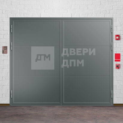 Противопожарные ангарные ворота ВПМ-47